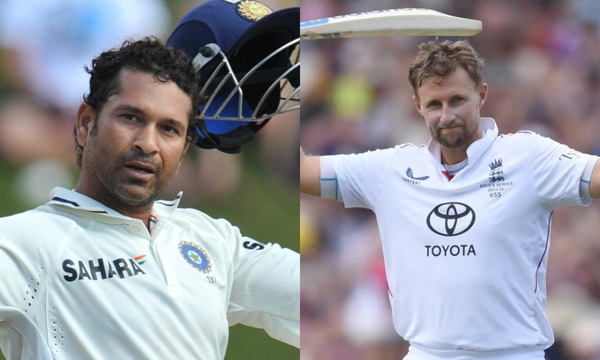 Sachin Tendulkar and Joe Root