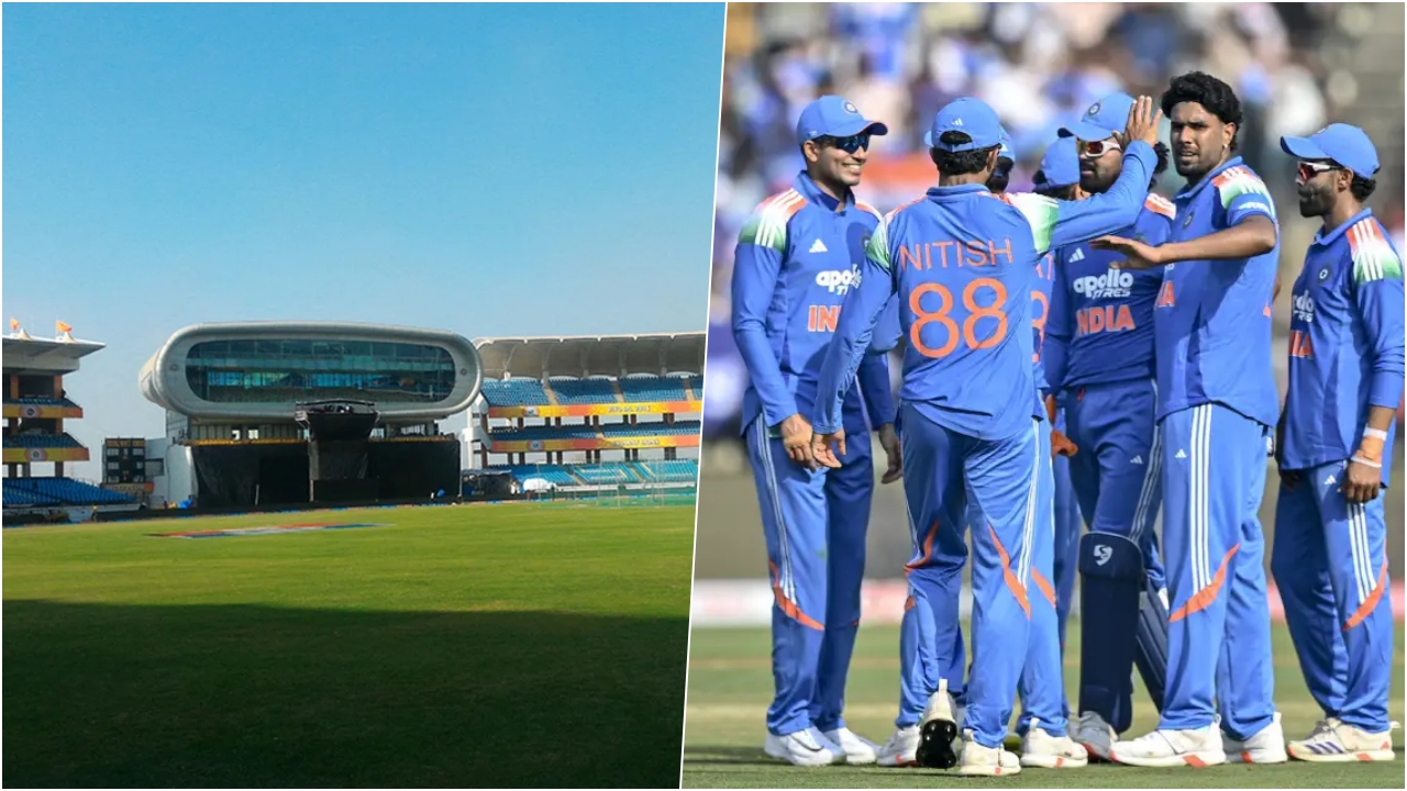 IND Vs NZ At Rajkot