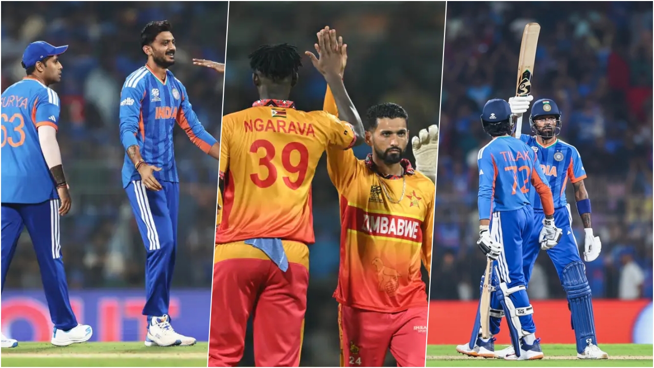 IND Vs ZIM Match Report