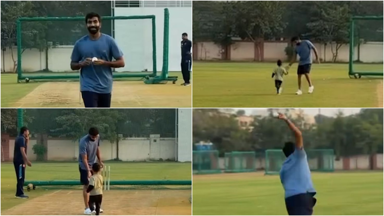 Jasprit Bumrah With His On