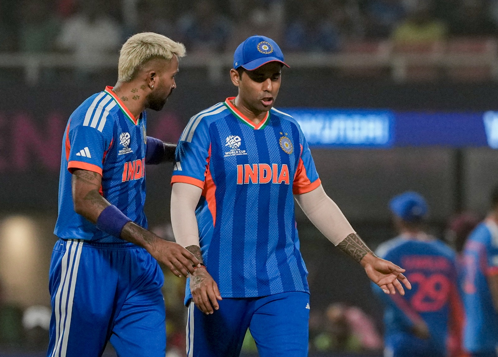 T20 World Cup 2026: Hardik pandya and Suryakumar Yadav