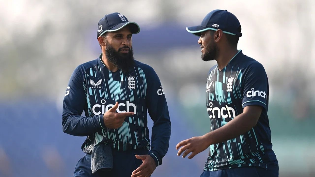 Adil Rashid and Rehan Ahmed