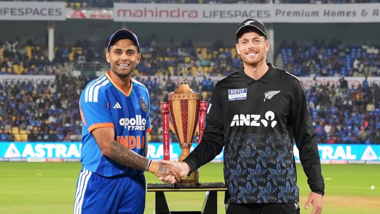 Suryakumar Yadav and Mitchell Santner