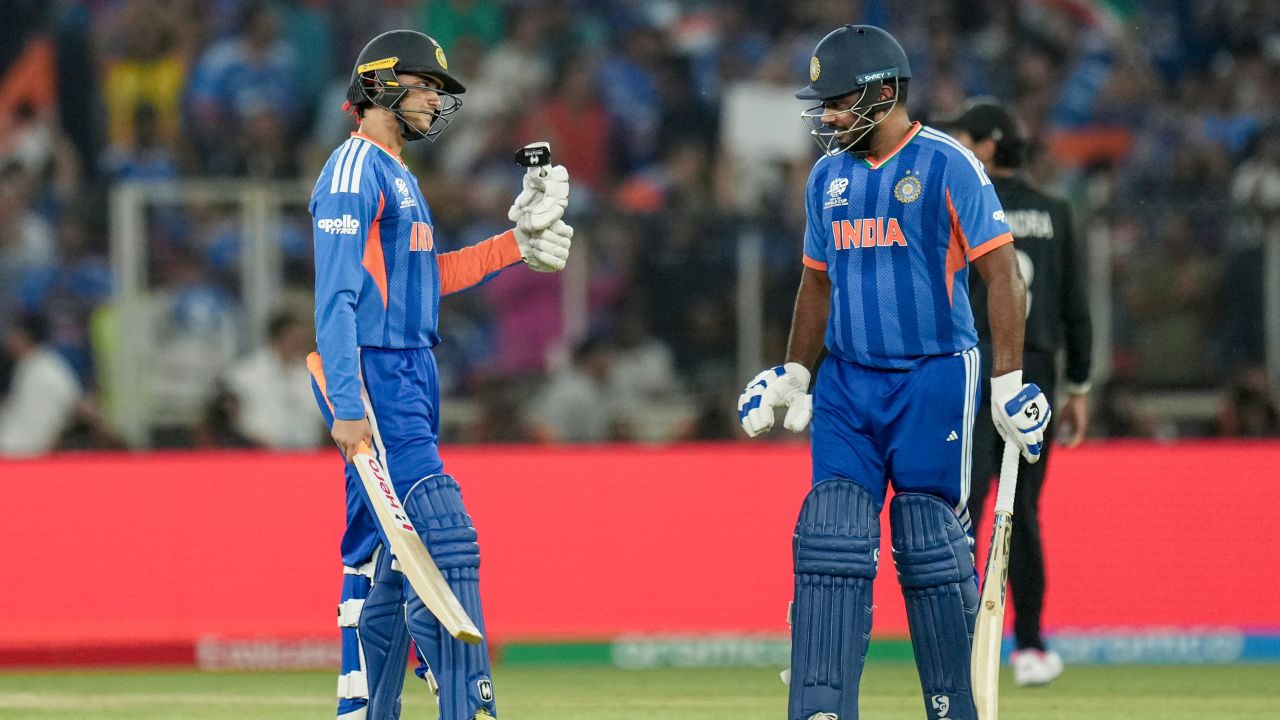 Abhishek Sharma and Sanju Samson