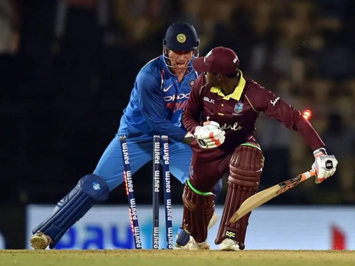 ms dhoni fastest stumping record