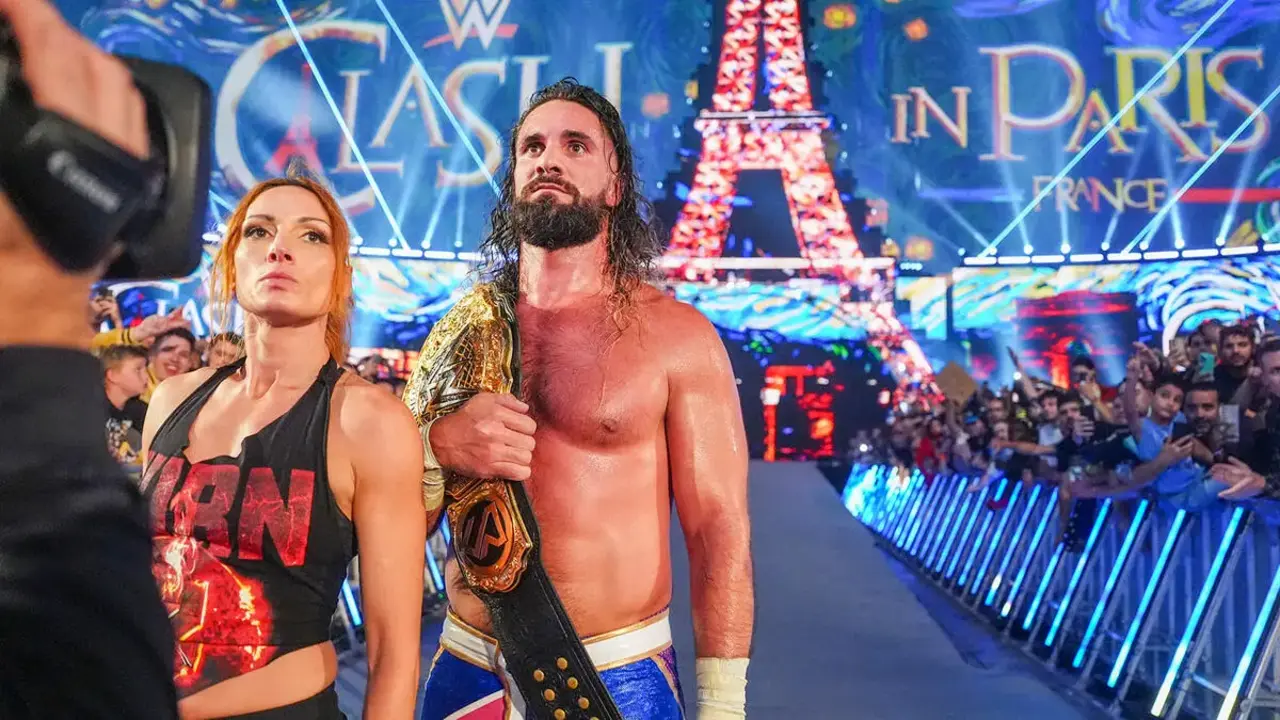 Clash in Paris Seth Rollins Becky Lynch