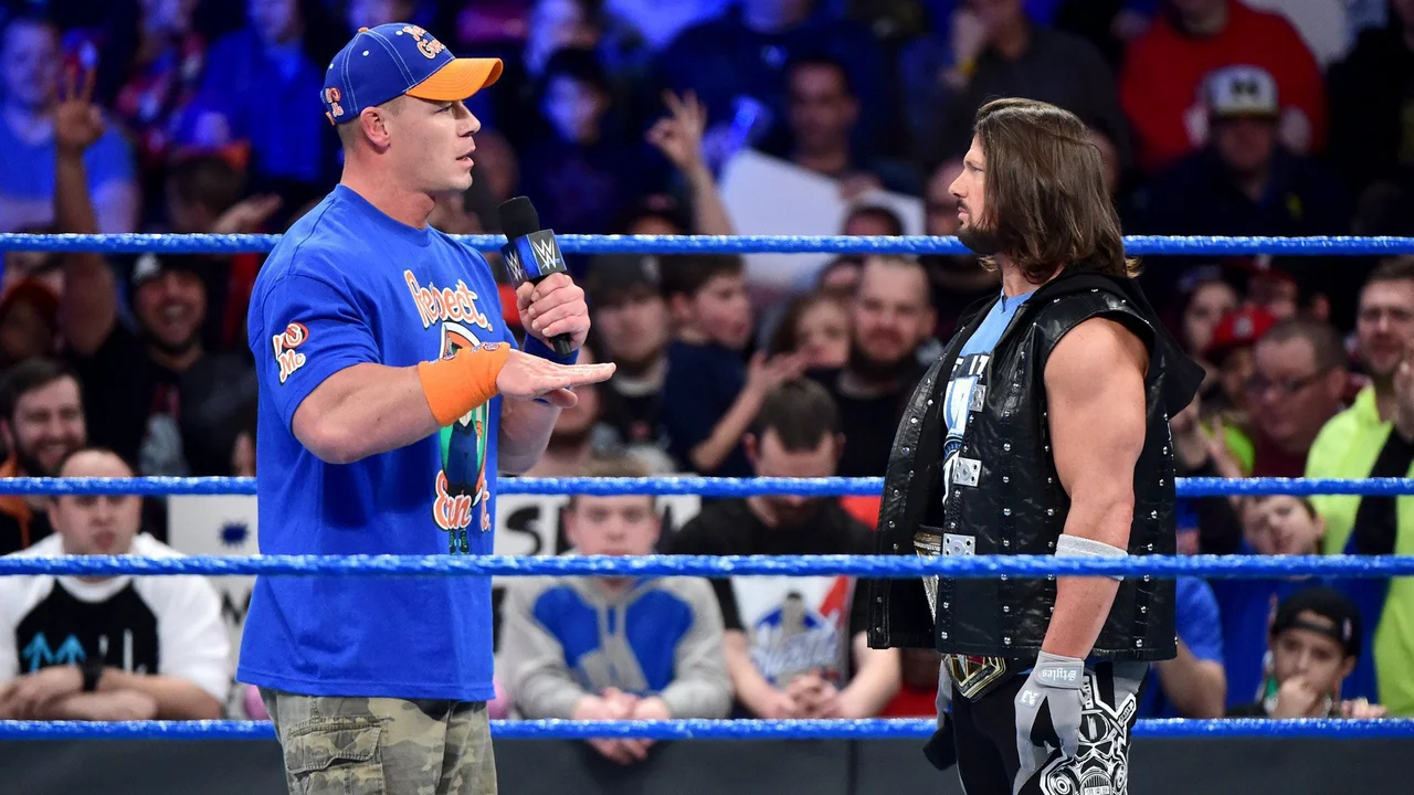 AJ Styles John Cena
