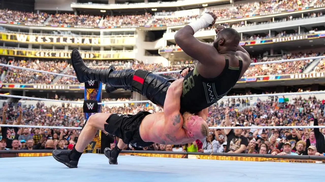 Brock Lesnar Omos