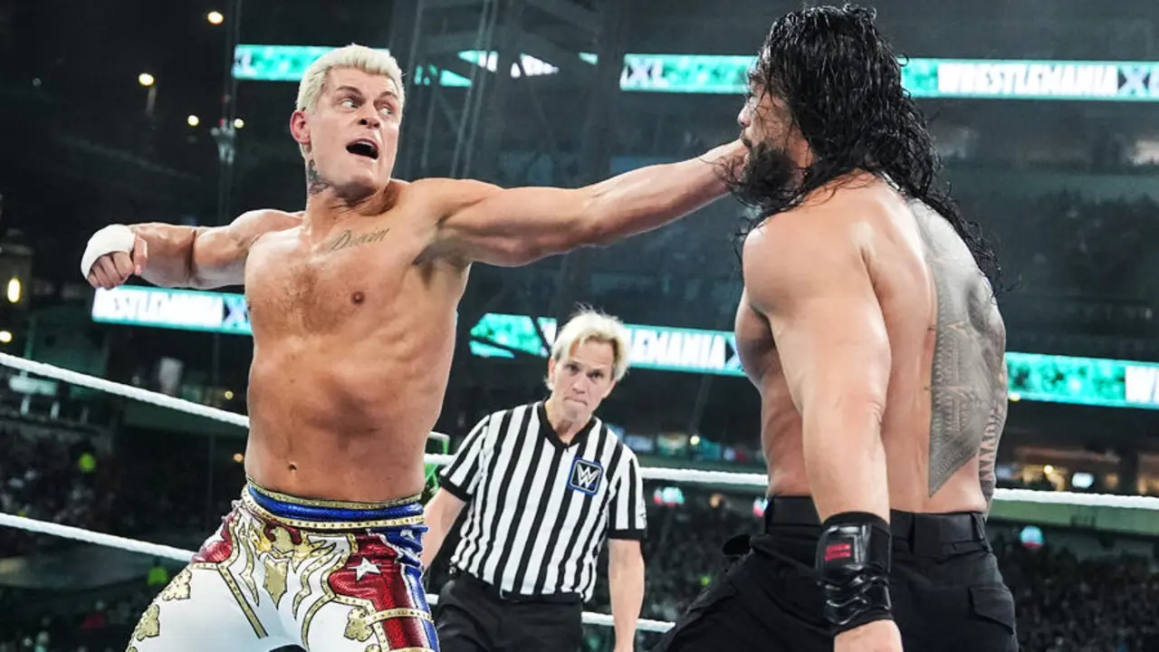 Cody Rhodes Roman Reigns