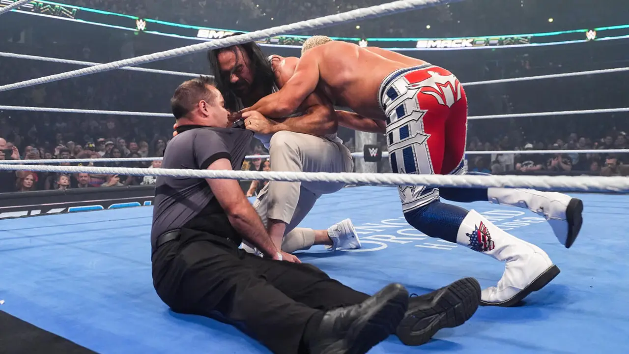 Drew McIntyre Cody Rhodes Smackdown