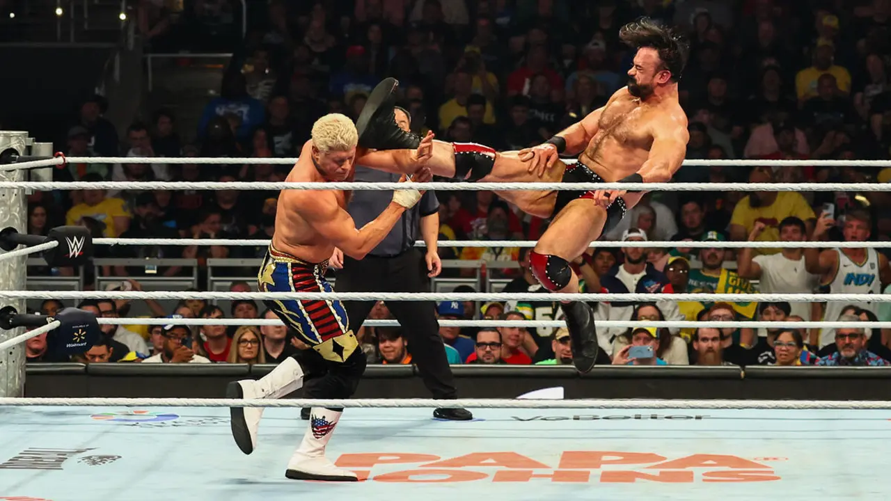 Drew McIntyre Cody Rhodes Wrestlepalooza