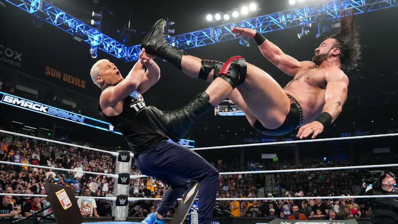 Drew McIntyre Cody Rhodes