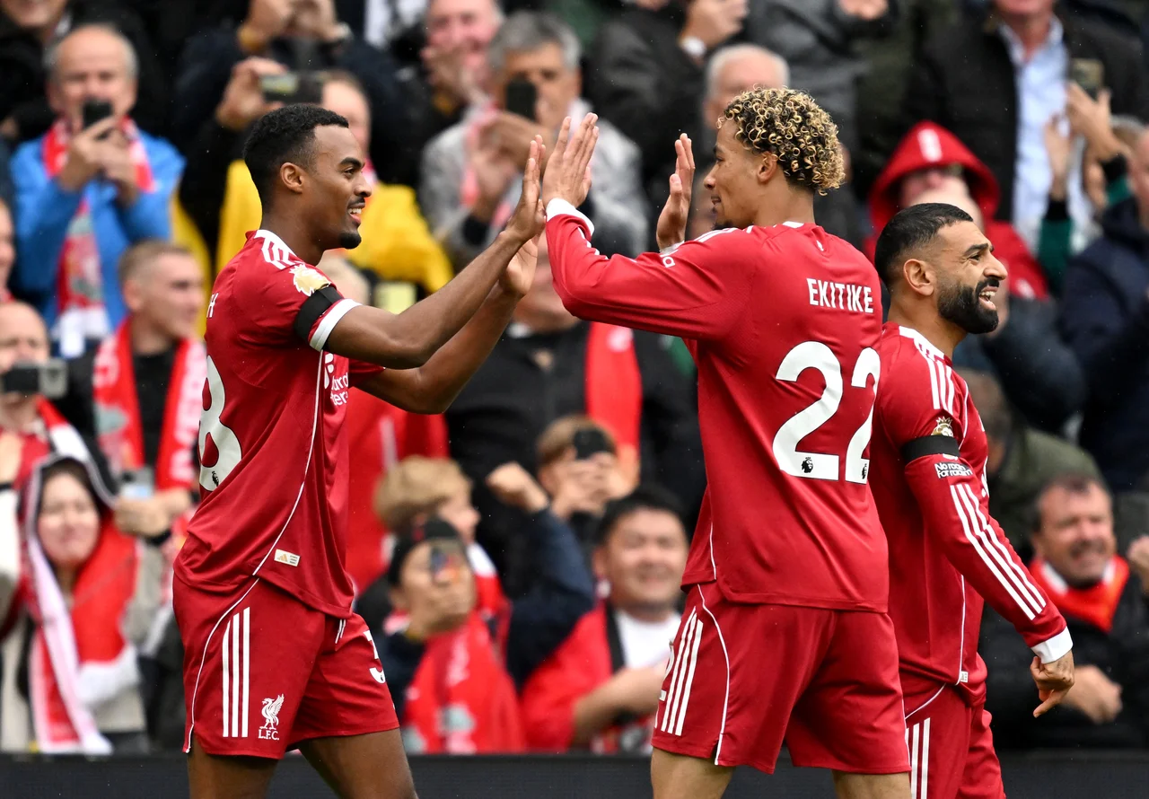 Premier League Liverpool Hugo Ekitike Ryan Gravenberch