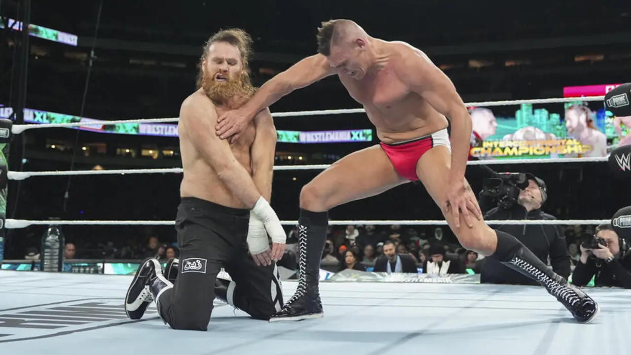 Gunther Vs Sami Zayn