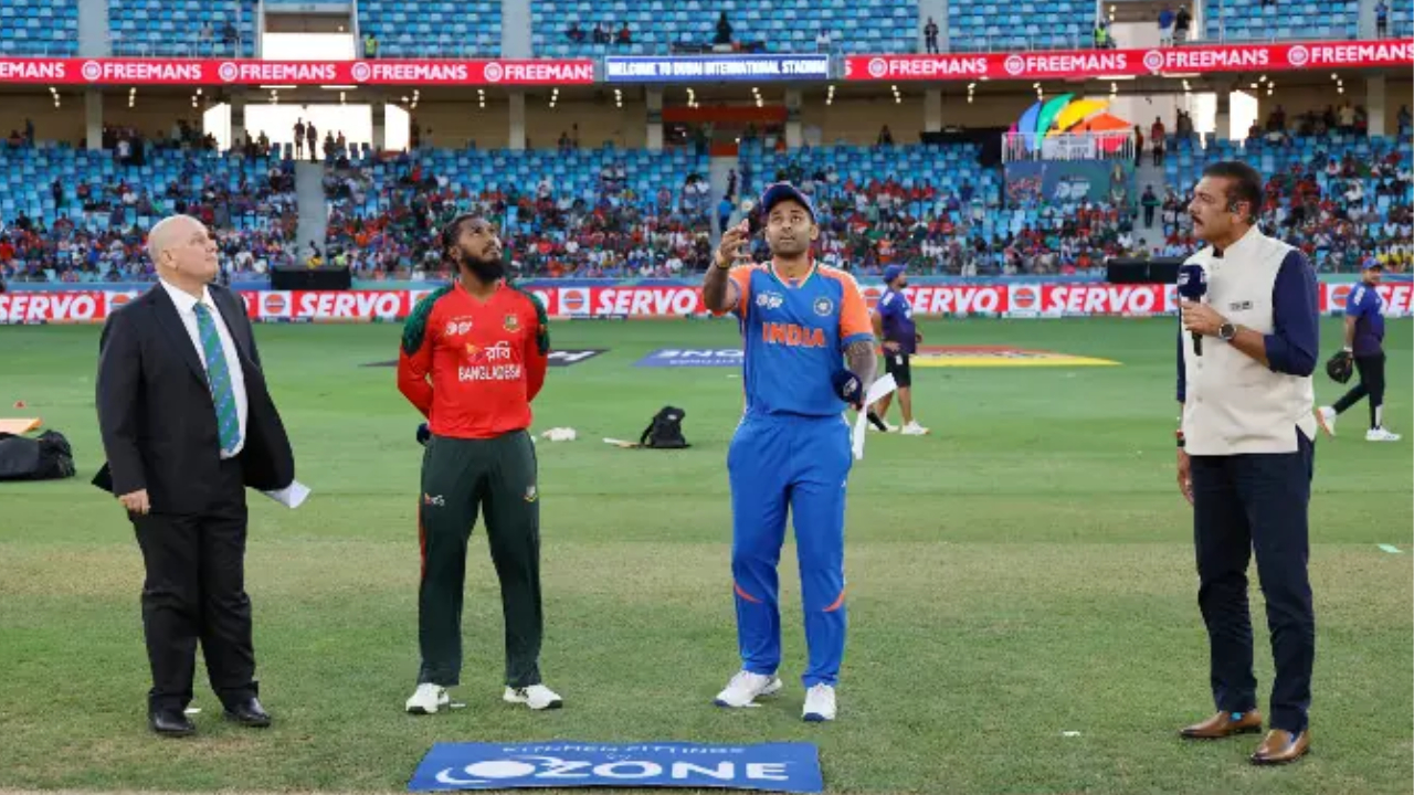 India Vs Bangladesh Handshake