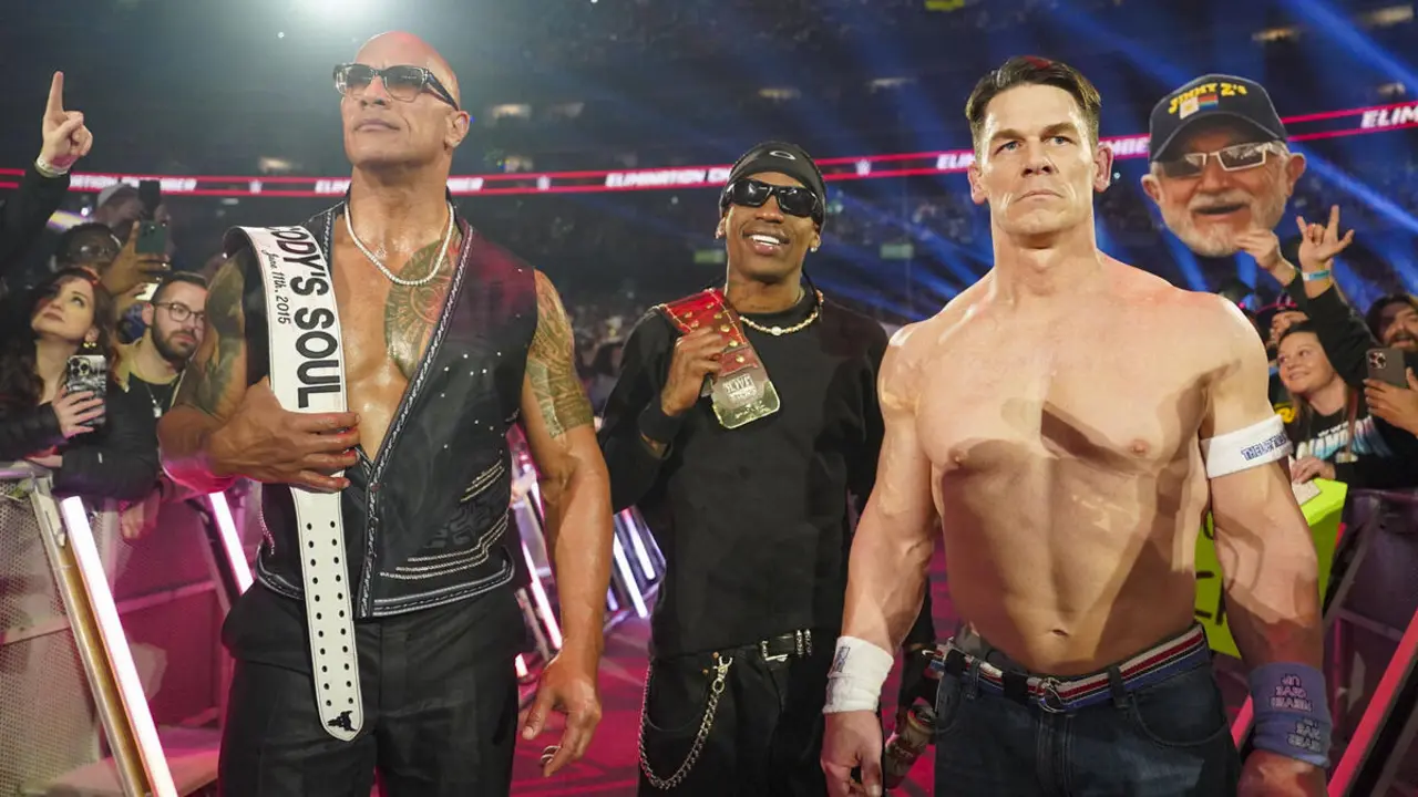 John Cena Travis Scott The Rock