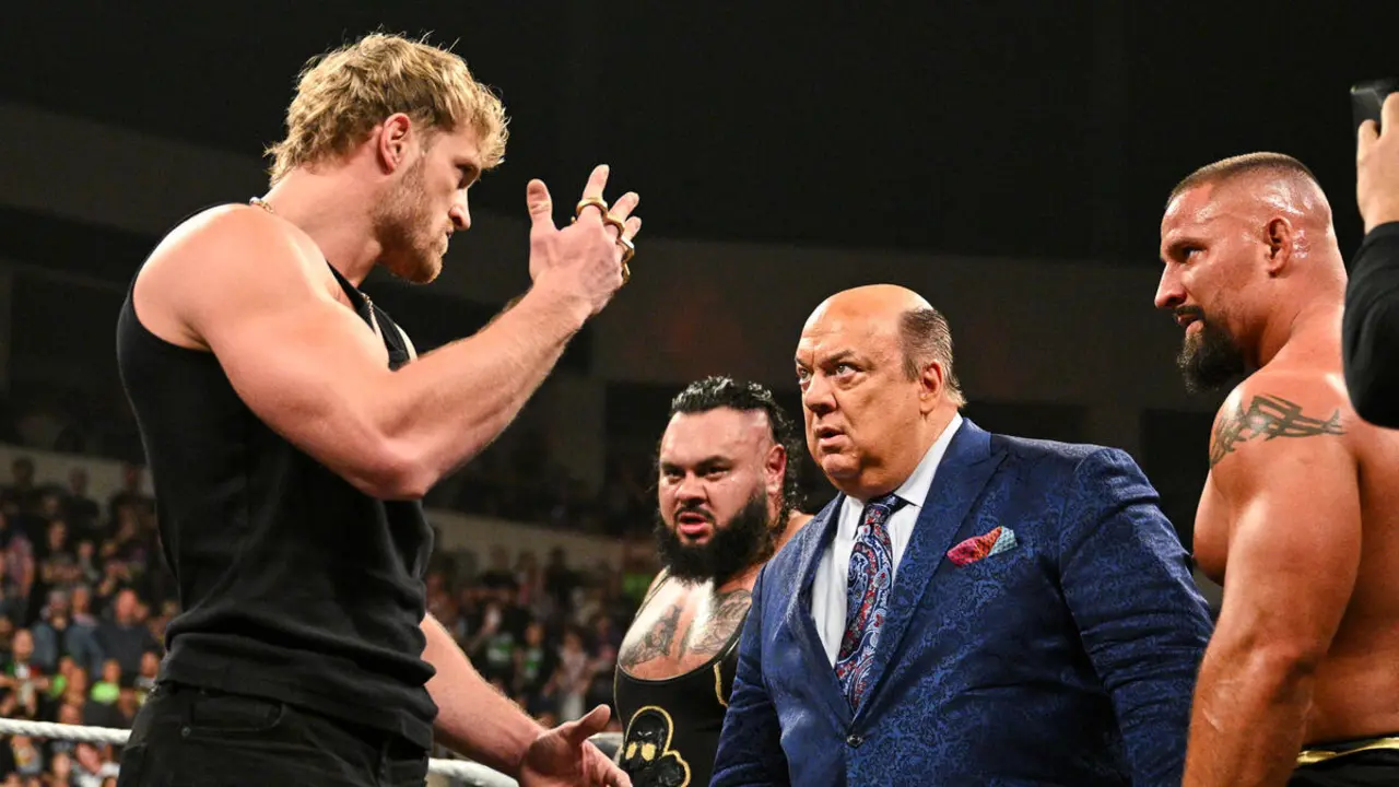 Logan Paul Vision Paul Heyman Bron Breakker Bronson Reed