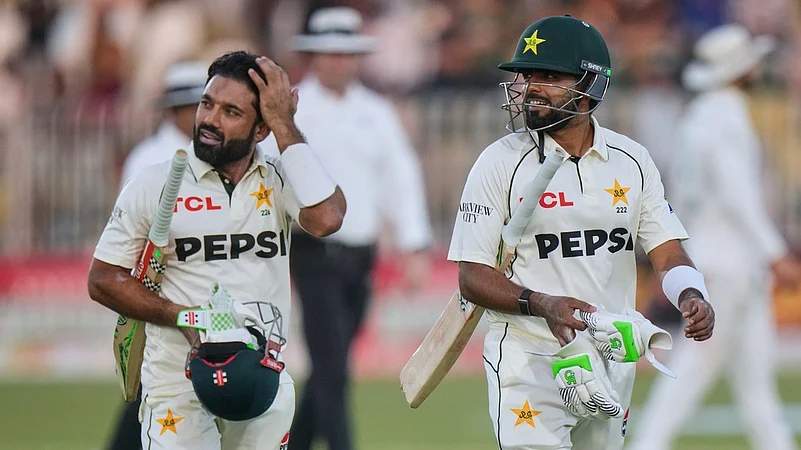 Pakistan Vs South Africa 2nd Test Day 3 Babar Rizwan