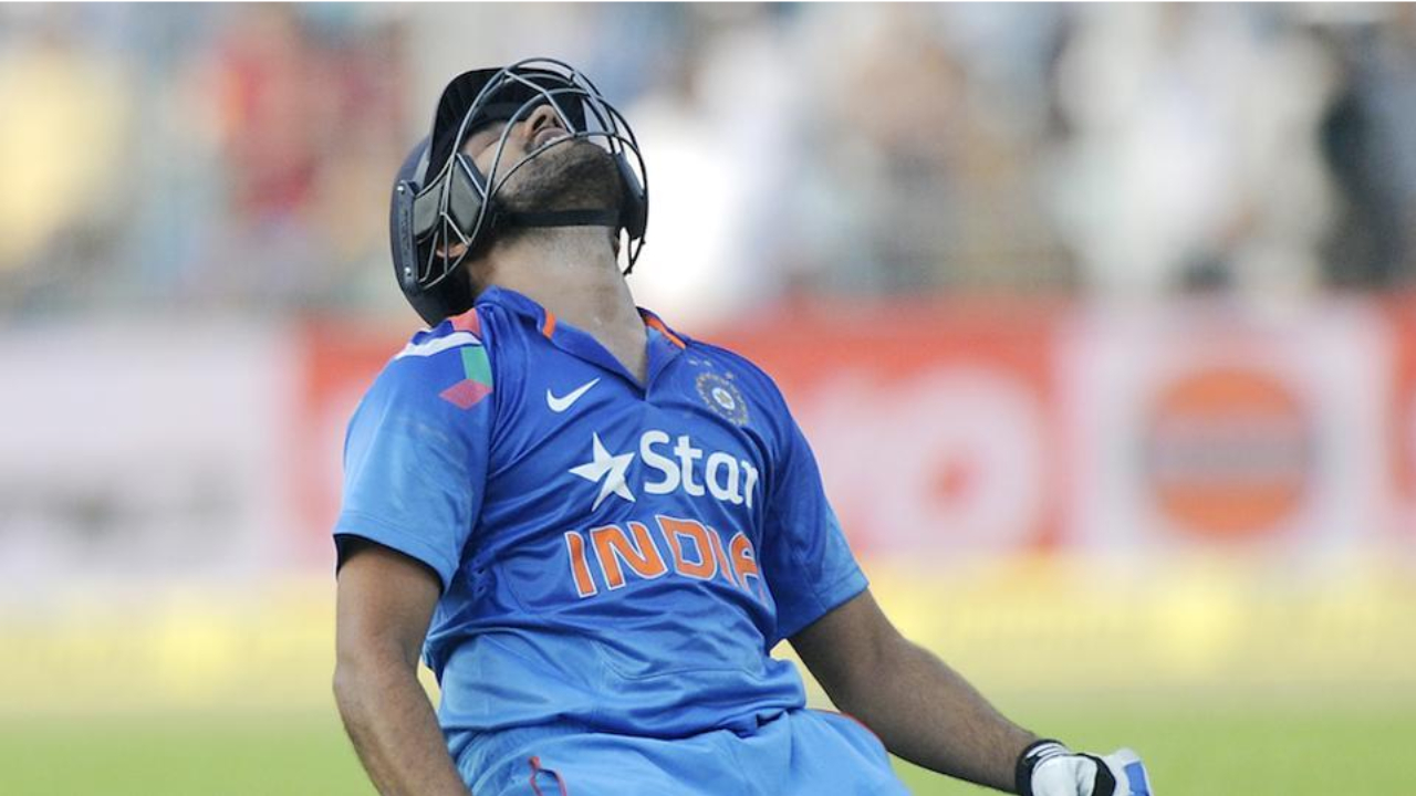 Rohit Sharma Celebrates After Scripting Unbreakable ODI Record
