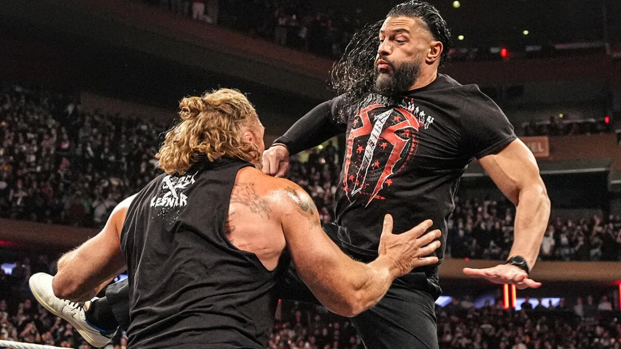 Roman Reigns Brock Lesnar