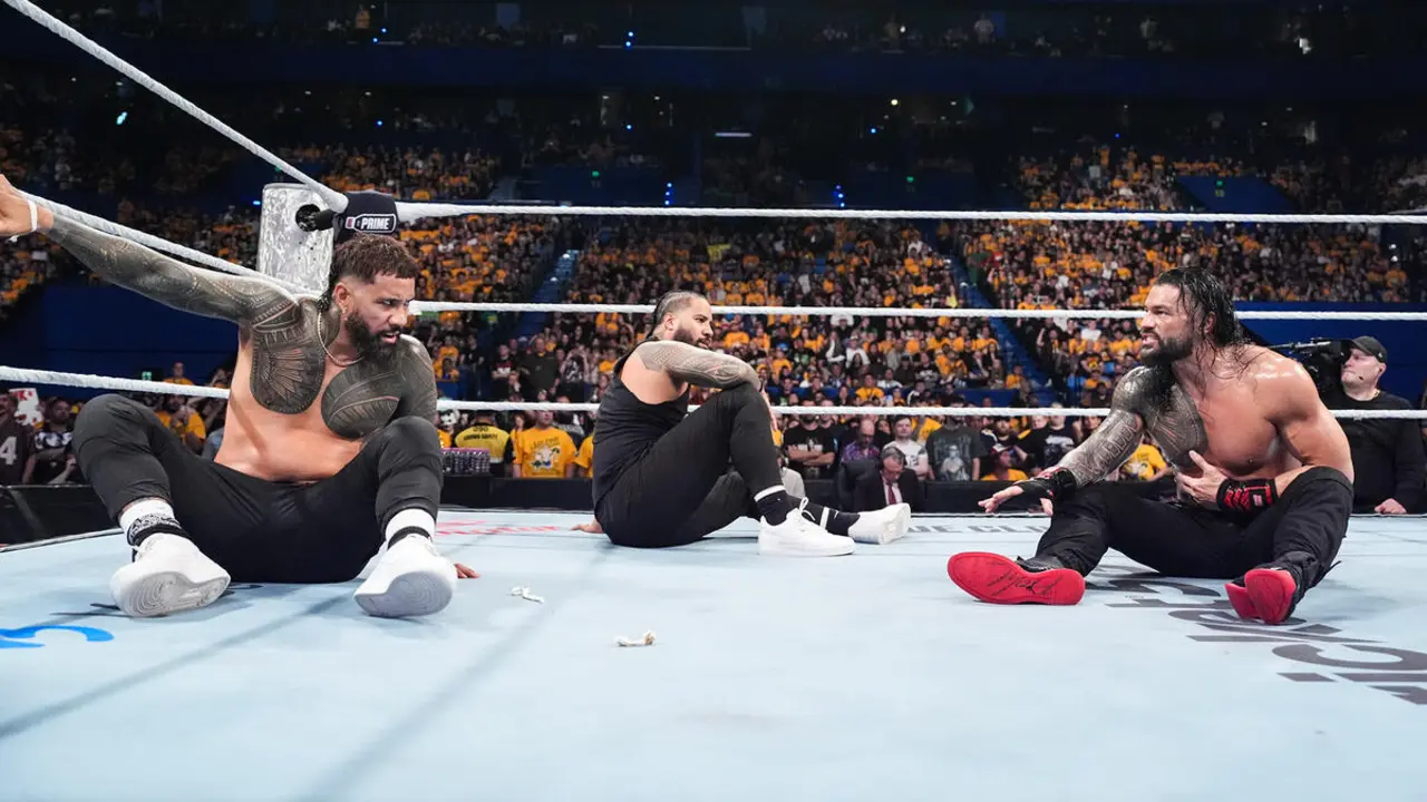 Roman Reigns Jimmy Uso Jey Uso
