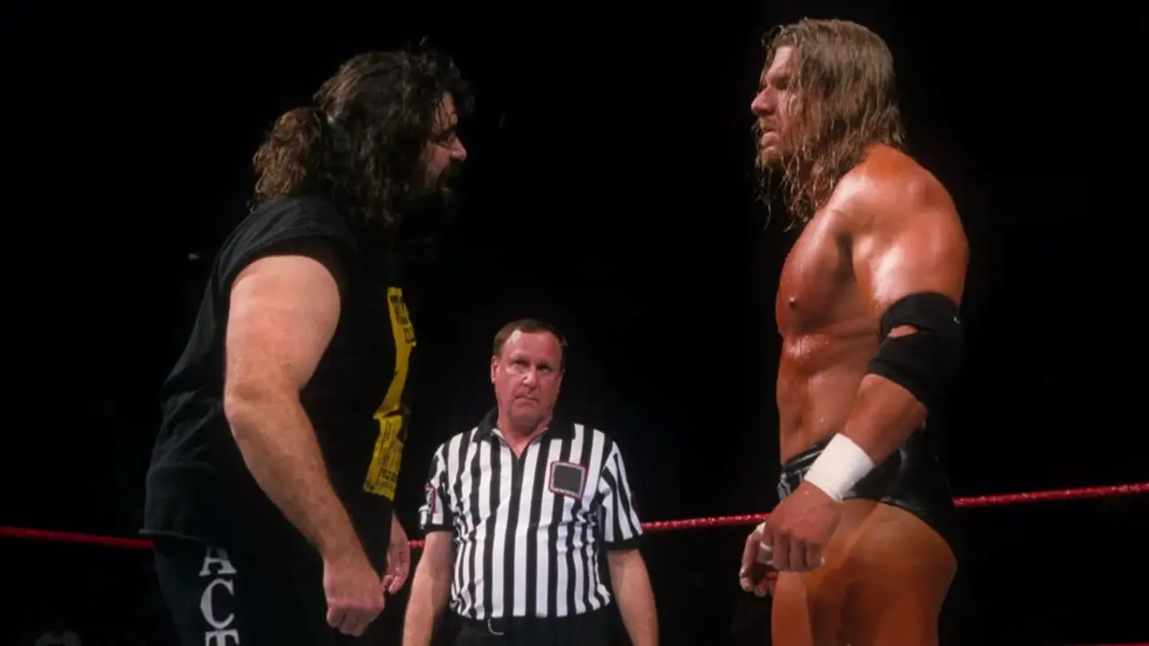 Triple H Mick Foley
