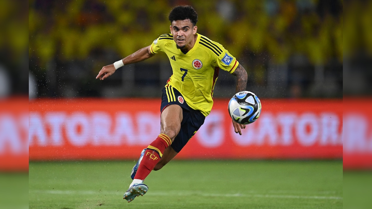 Colombian professional footballer Luis Díaz