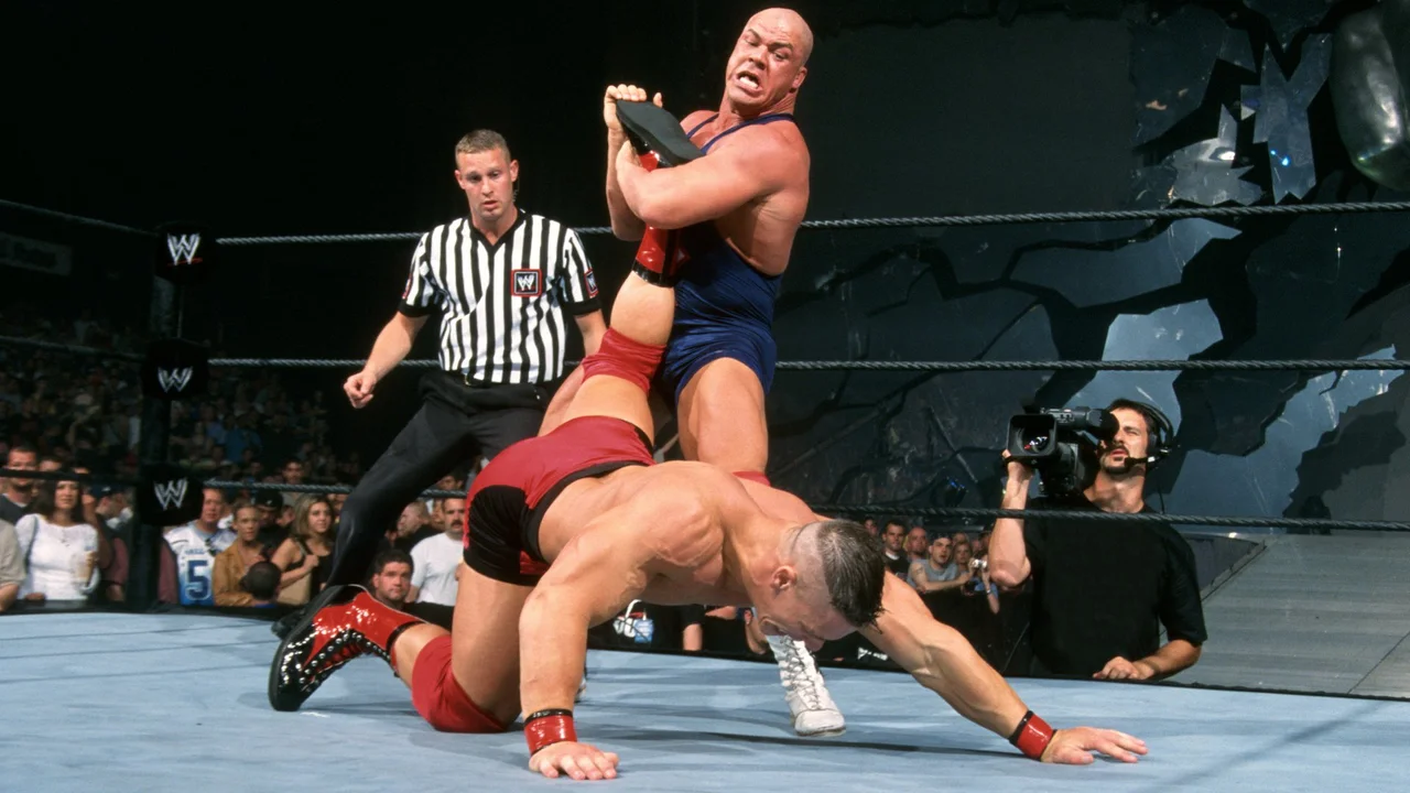 Kurt Angle John Cena