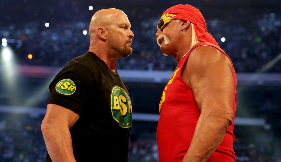 Steve Austin Hulk Hogan