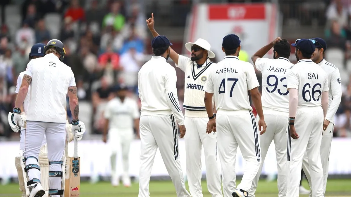 Team India vs England in Test