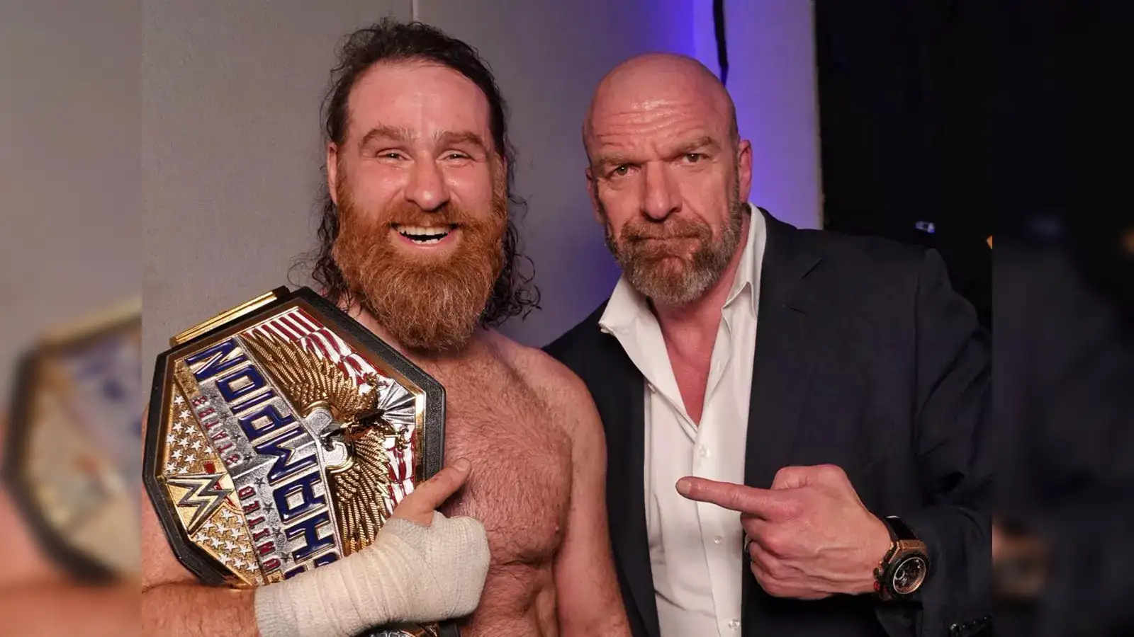 Sami Zayn Triple H