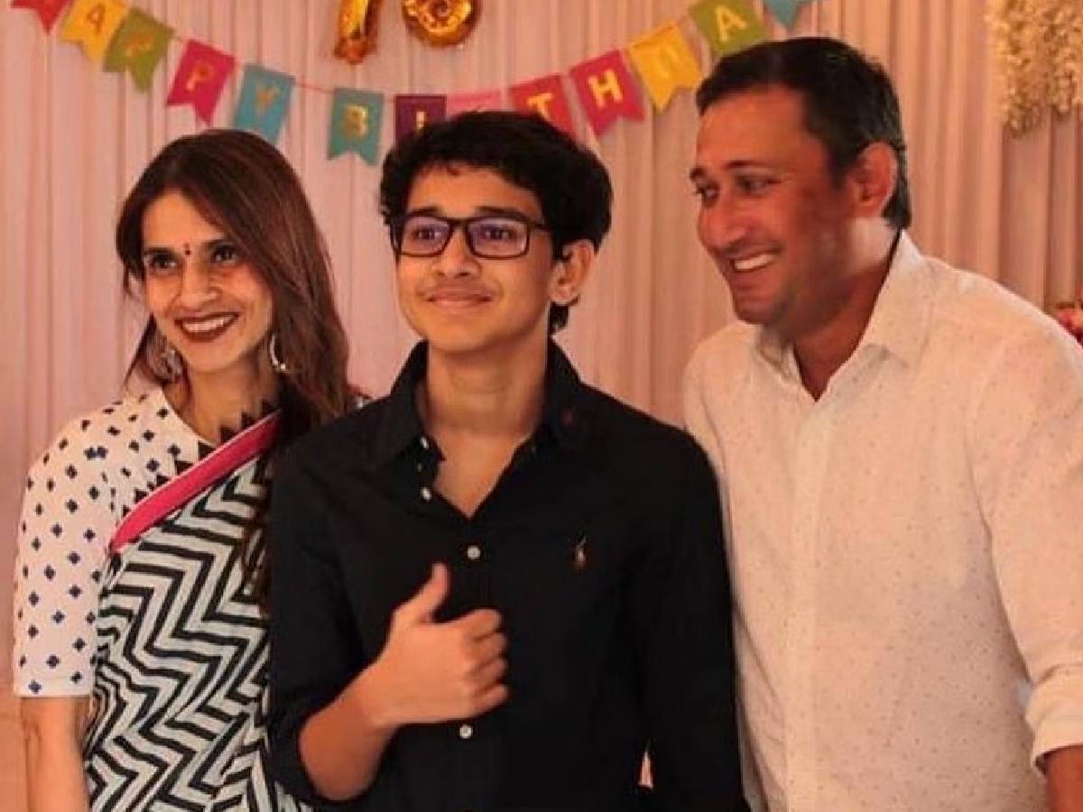 Ajit Agarkar Family