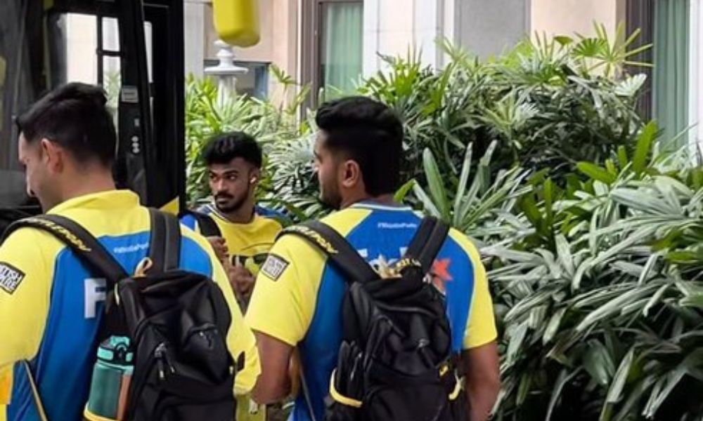 Ayush Vartak (Image Source: X/CSK) Ayush Vartak might replace Ramakrishna Ghosh