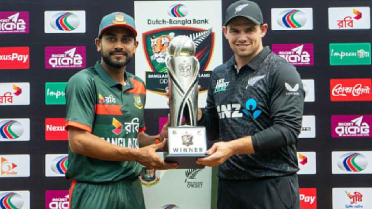 Bangladesh eye series level against determined New Zealand