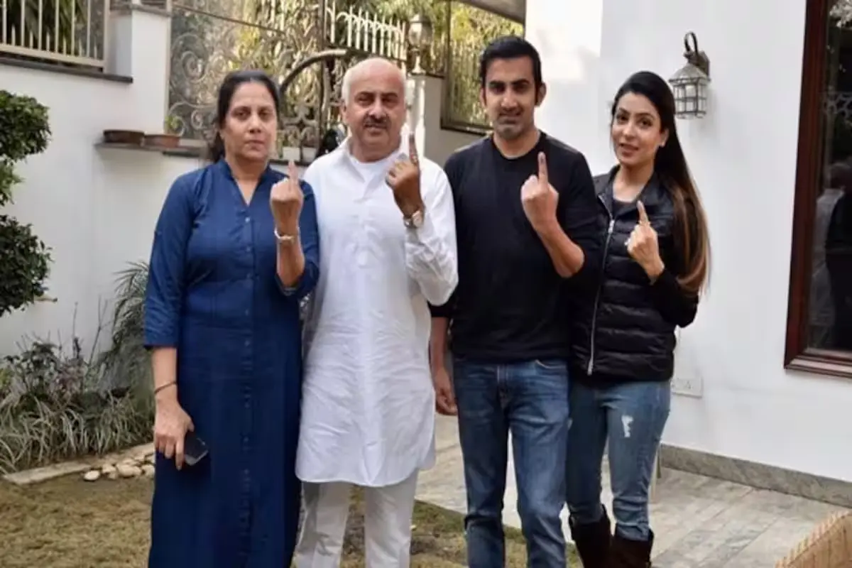 Gautam Gambhir Family & Father