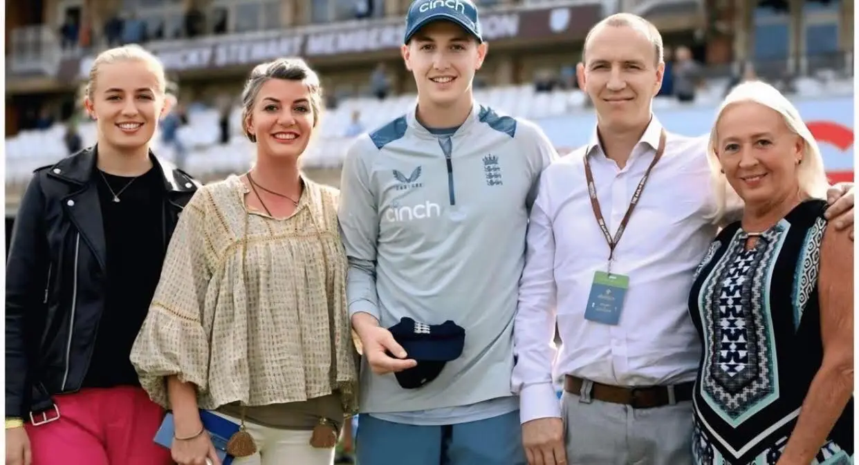 Harry Brook Family