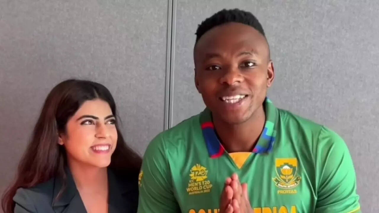 Kagiso Rabada Wife & Son