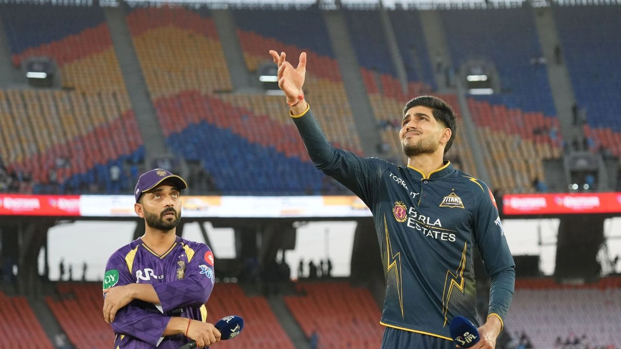 GT vs KKR is taking place in Ahmedabad