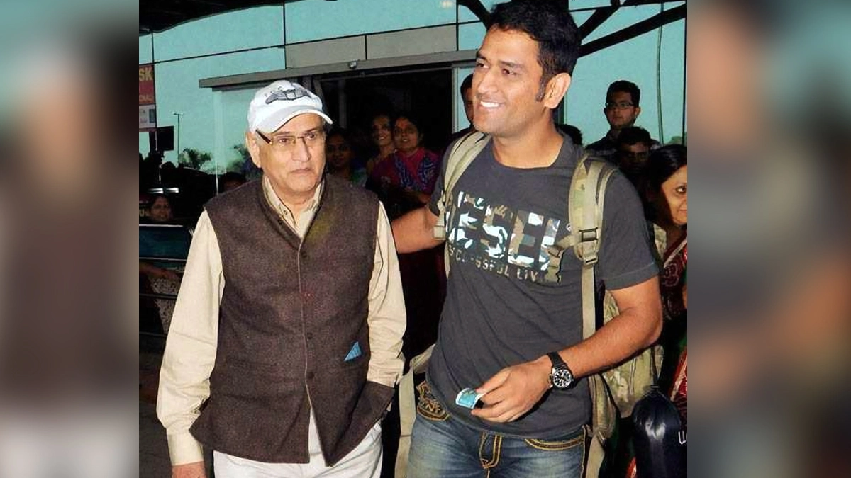 MS Dhoni Father