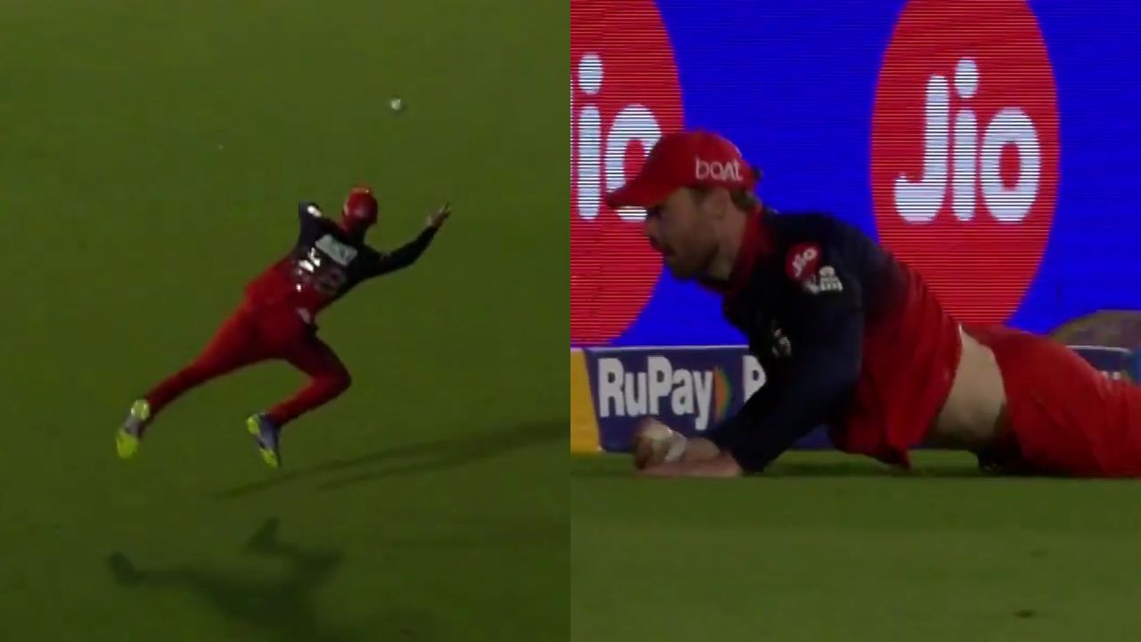 Phil Salt takes a brilliant catch