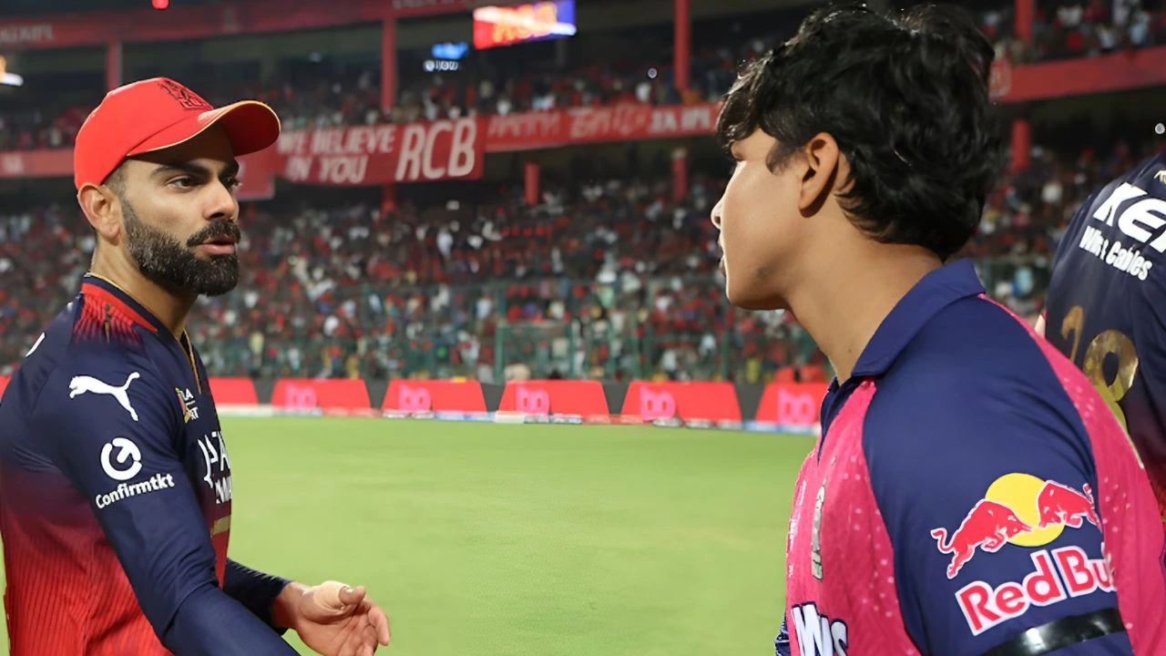 Virat Kohli vs Vaibhav Sooryavanshi headlines RR vs RCB as two unbeaten teams clash in a high-stakes IPL 2026 encounter in Guwahati.