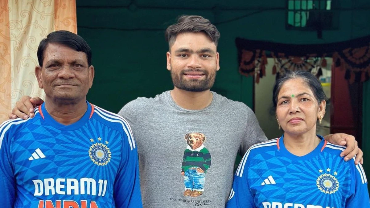 Rinku Singh Family
