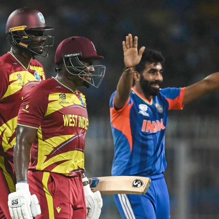 Rovman Powell and Jason Holder surge late after Jasprit Bumrahs middle-over brilliance