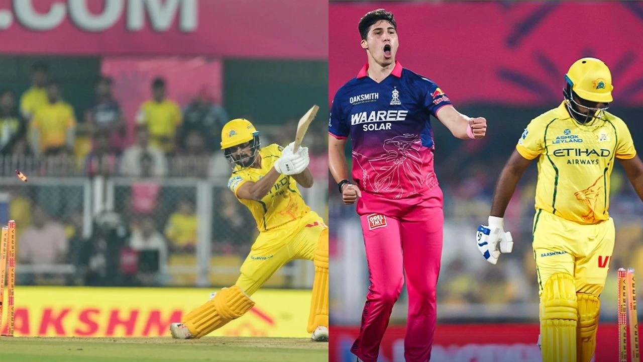 IPL 2026: CSK faced a horrible batting collapse in Guwahati