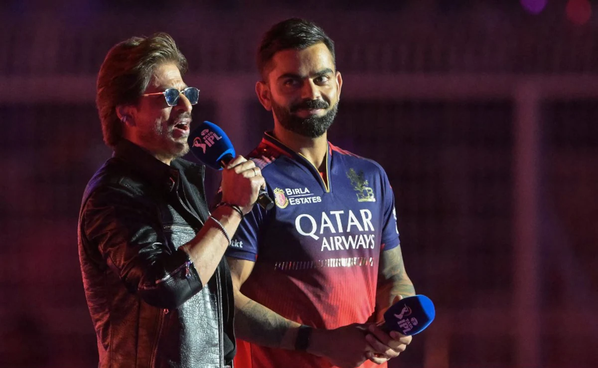 SRK And Virat Kohli 