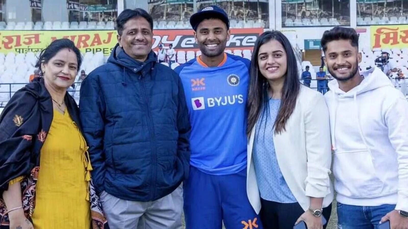 Surya Kumar Yadav Family
