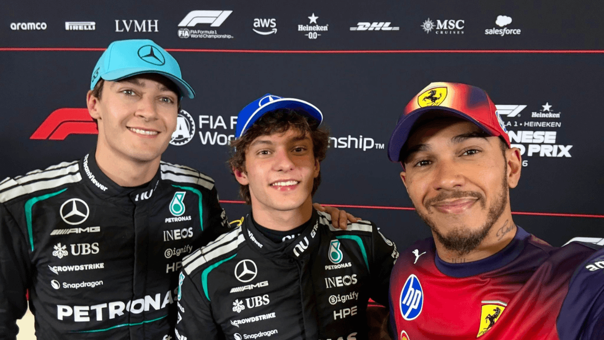 Kimi Antonelli wins Chinese Grand Prix 2026
