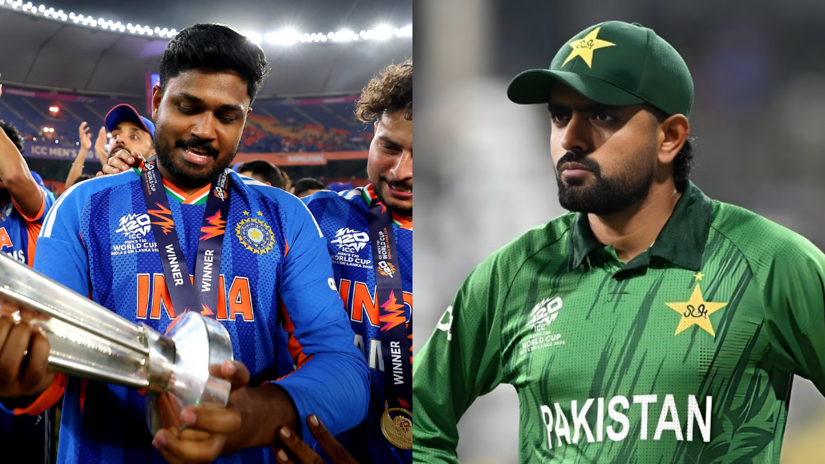 Sanju Samson and Babar Azam rankings