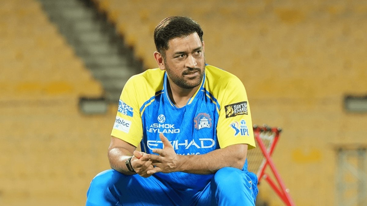 MS Dhoni in MI vs CSK in IPL 2026