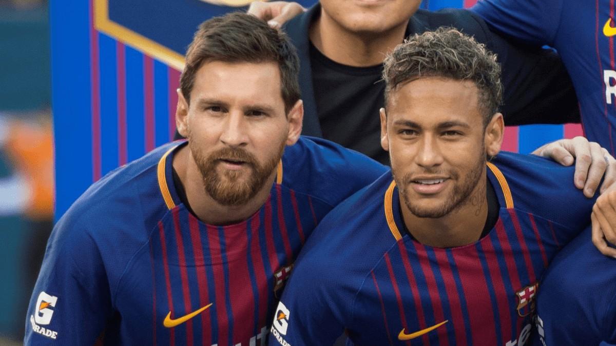 Lionel Messi on Neymar Lionel Messi on Neymar